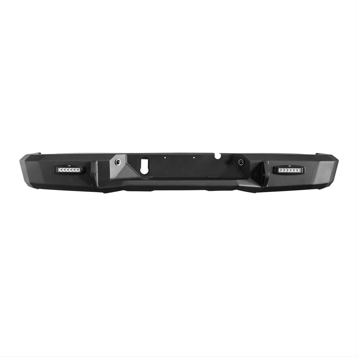 Westin HDX Rear Truck Bumper 2009-18 Dodge Ram Dual Exhaust - Click Image to Close